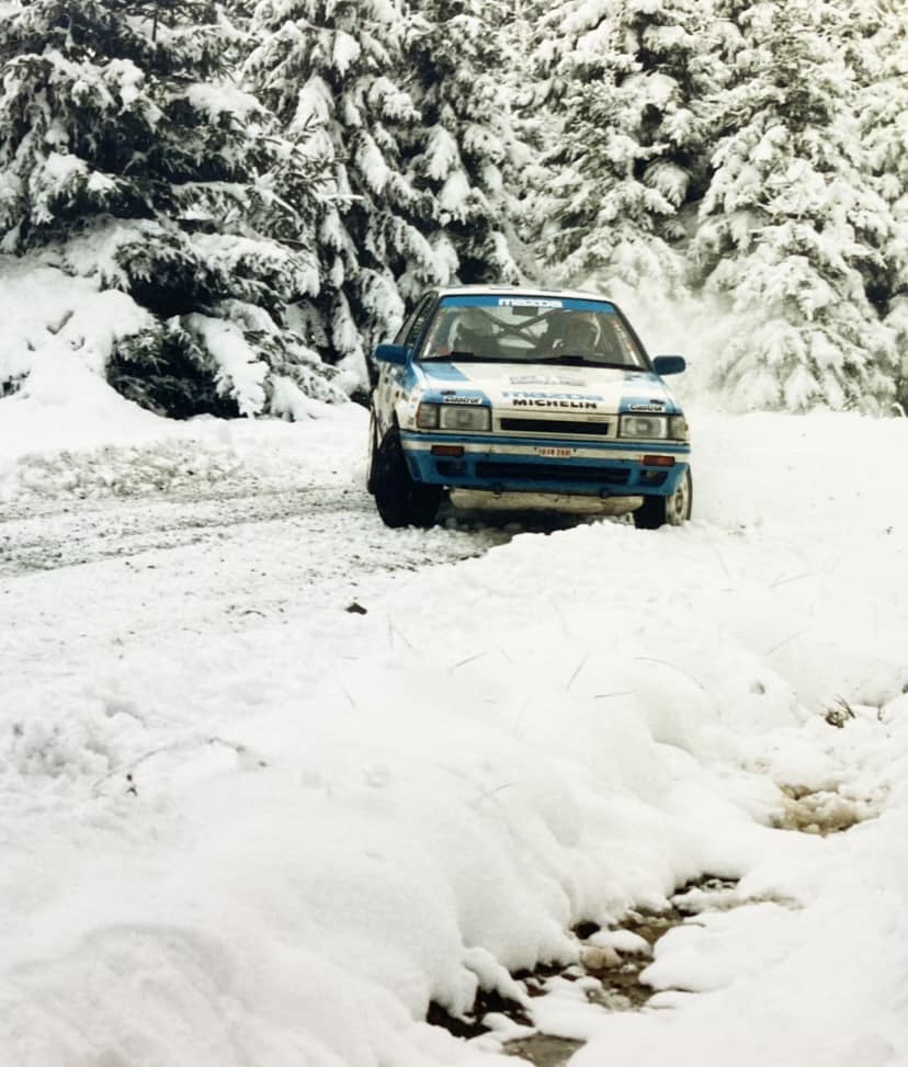Rally Sweden 1987 (1º Place) Timo Salonen - Seppo Harjanne Mazda