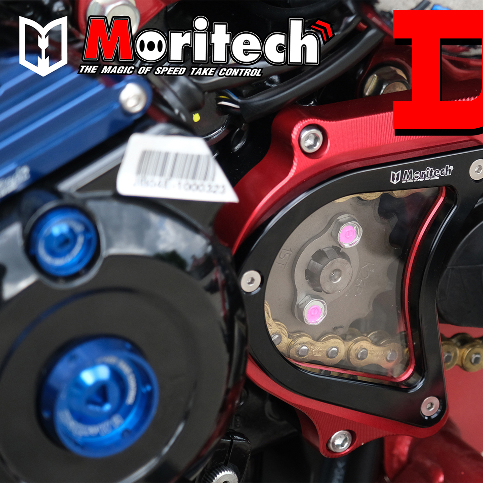 Moritech - 🔥 ฝาครอบสเตอร์หน้า CNC 🔥 สำหรับรุ่น
