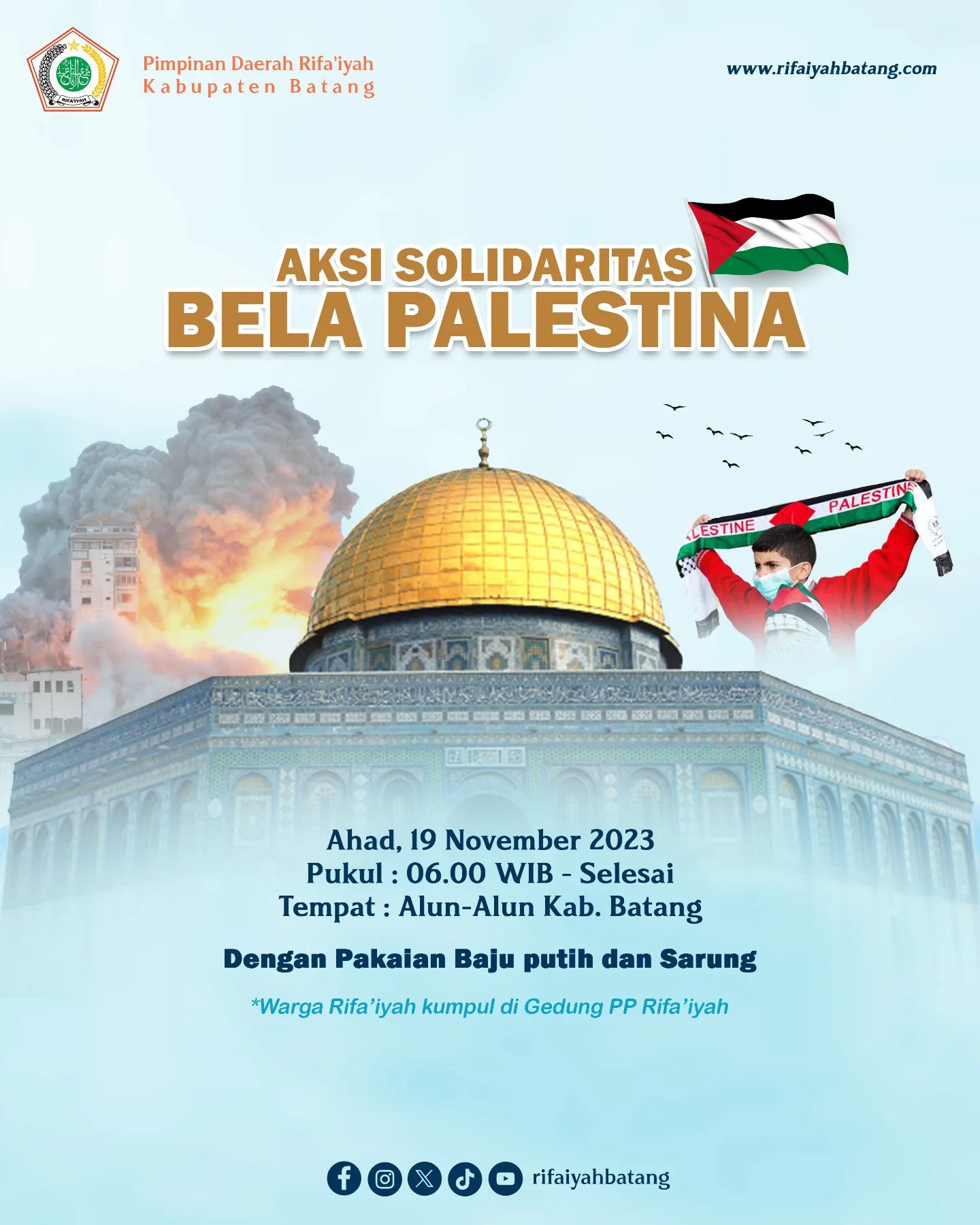 Rifaiyah - Aksi Solidaritas Bela palestine #rifaiyahindonesia #rifaiyah ...