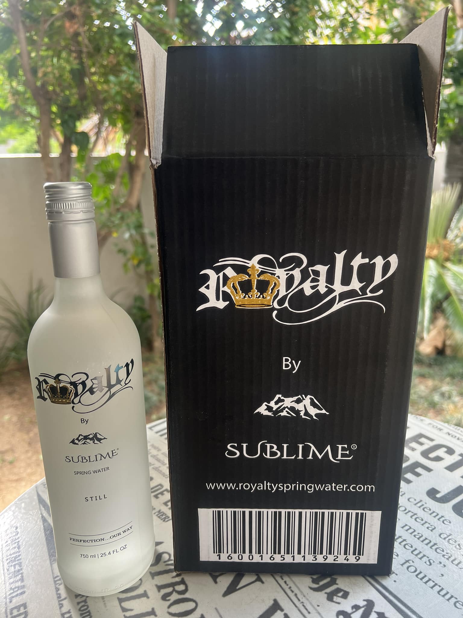 Sublime Natural Spring Water