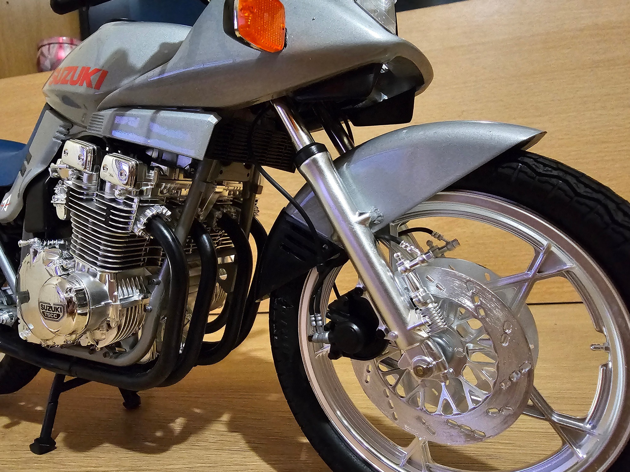 Tamiya 1/6 Suzuki Katana model kit review