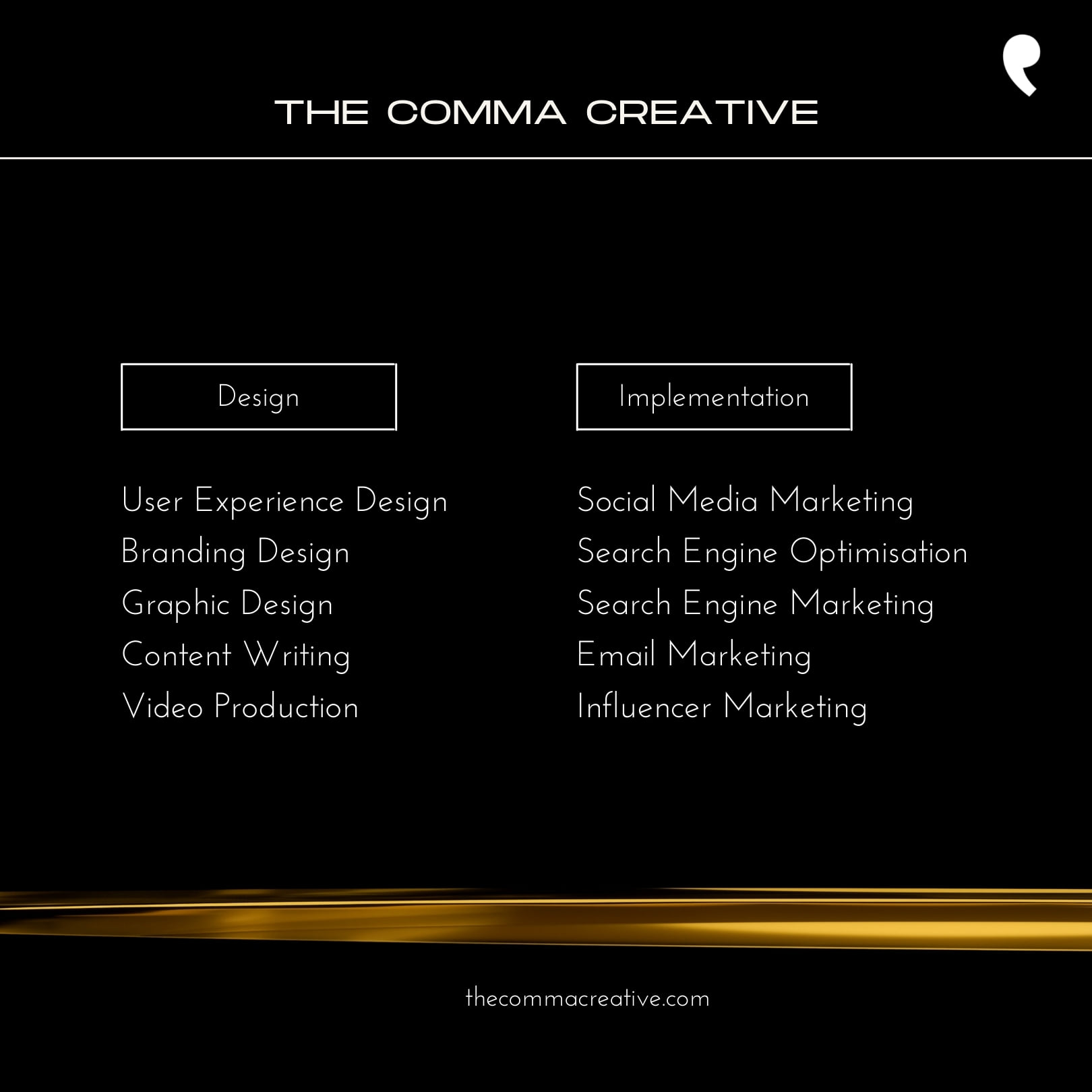 The Comma Creative