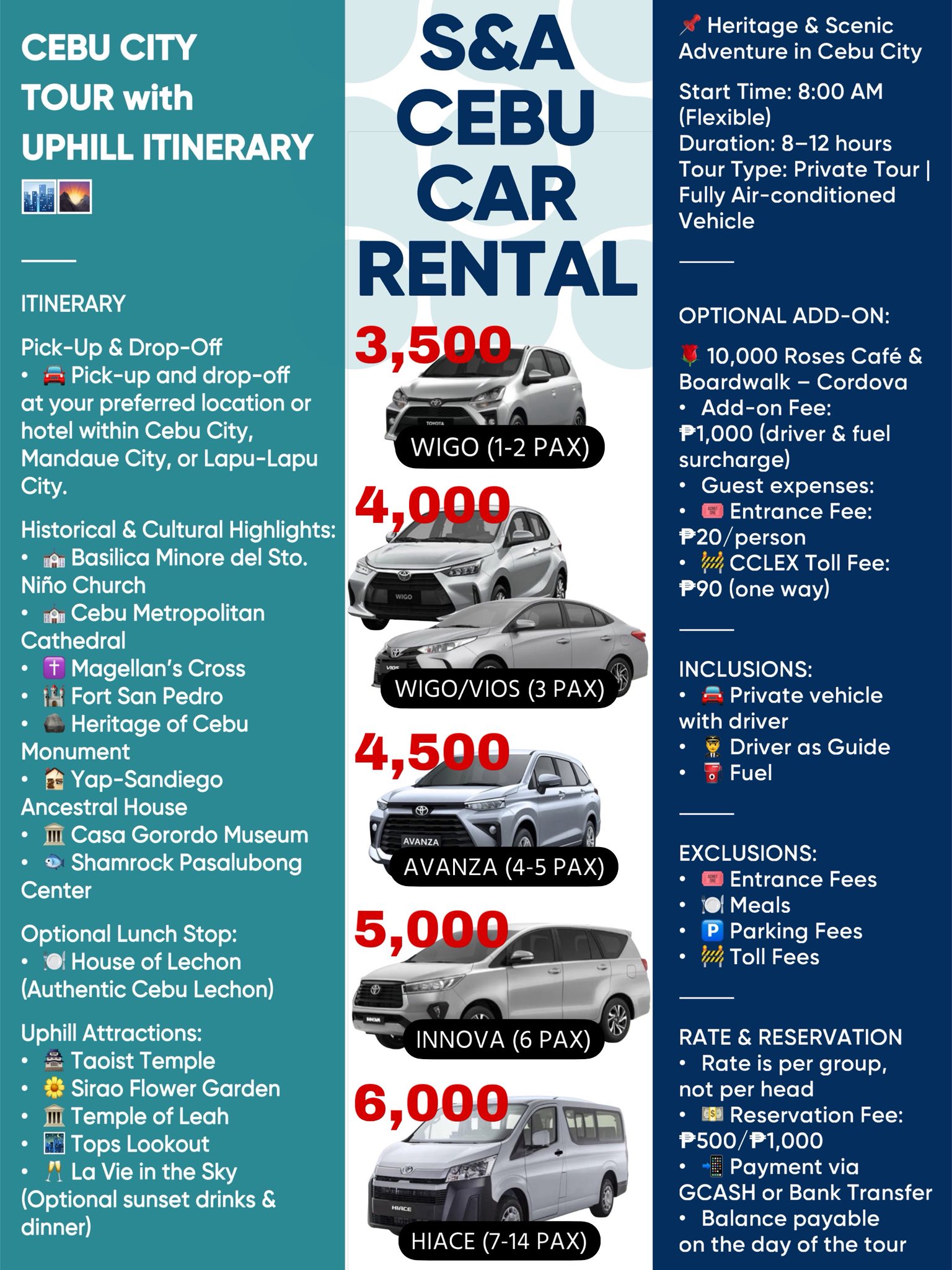 S&A Cebu Car Rental... - S&A Cebu Car Rental Services