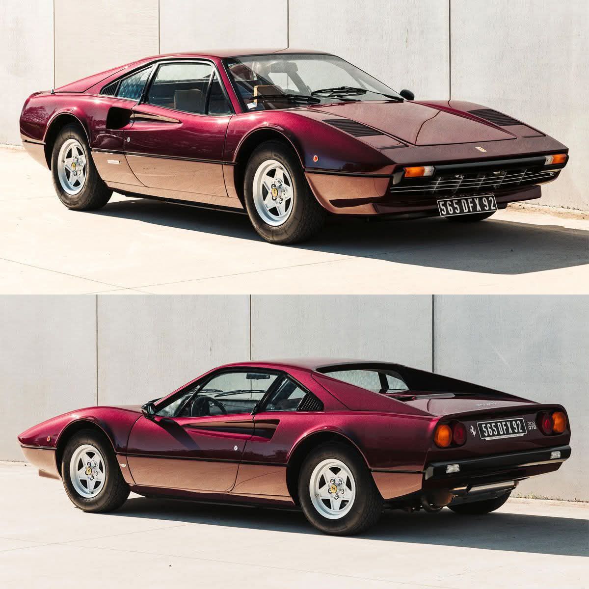 1975 - Ferrari 308 GTB ('75 Paris Saloon) 3.0 litre V8 1:18 Kyosho
