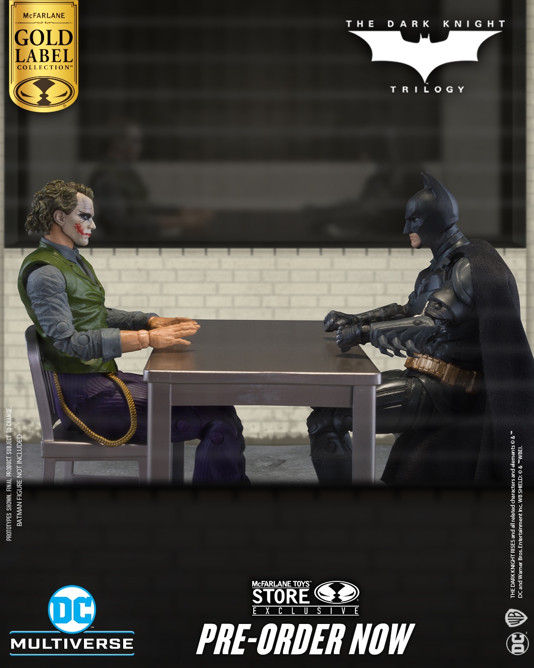 McFarlane Toys - The Joker™ Interrogation Room Gold Label... | Facebook
