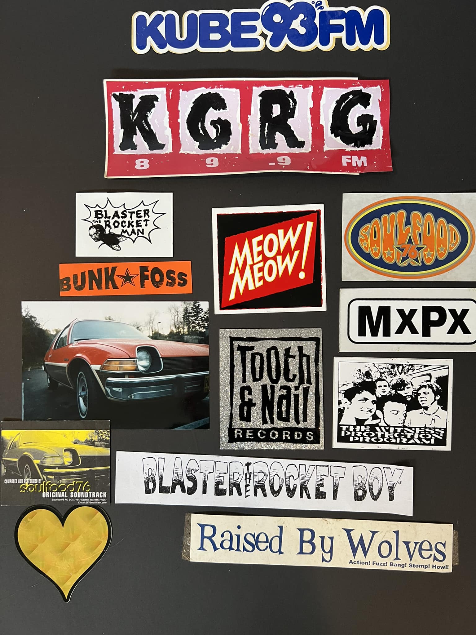 Pacific Northwest band's 90's tour and show posters