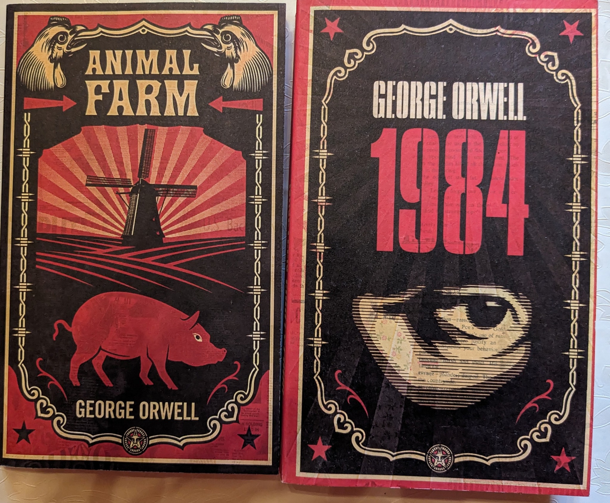 What were two of George Orwell's great... - Holt's Used Books | Facebook
