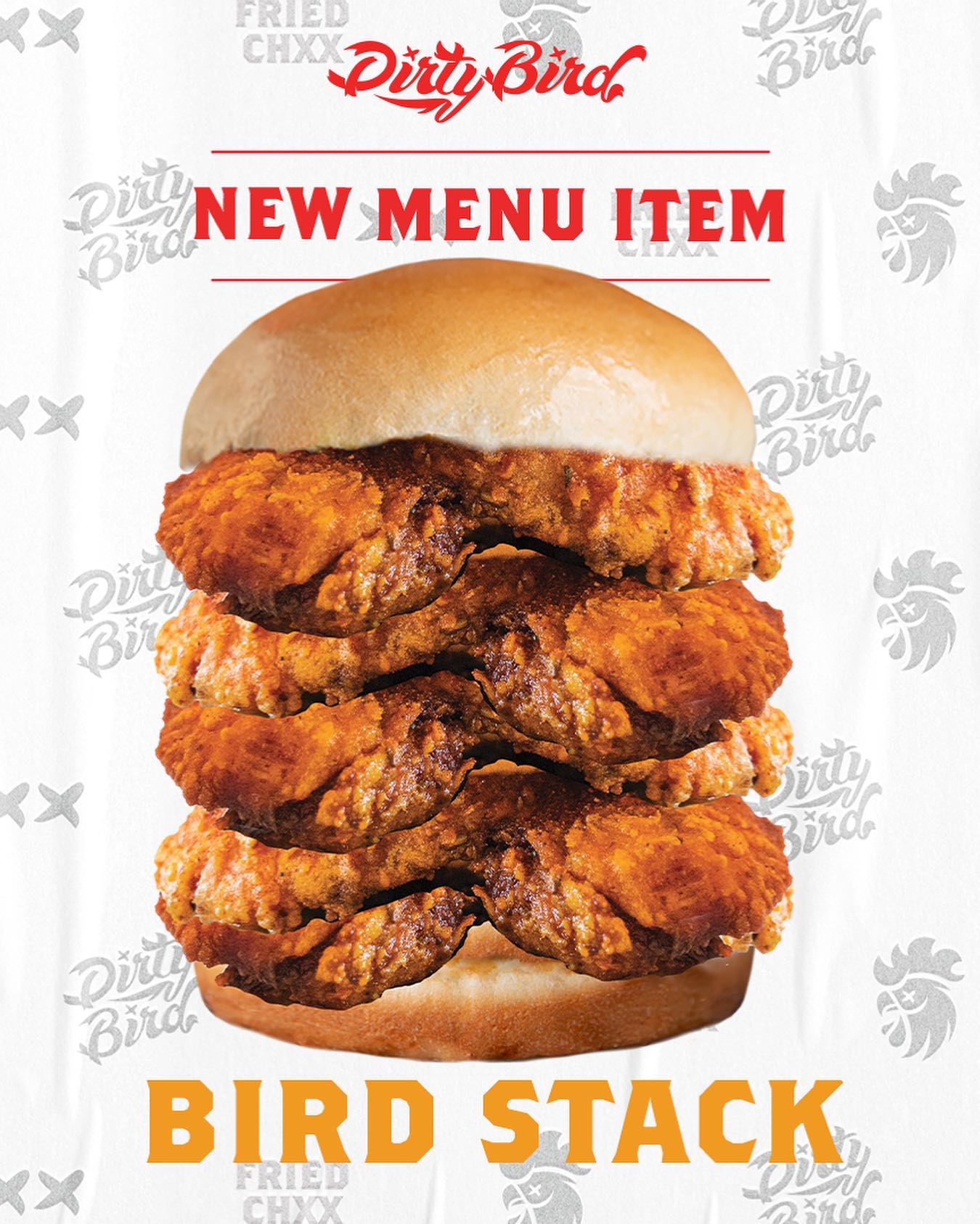 Dirty Bird - NEW MENU ITEMS! BIRD STACK | 37 if you’ve...