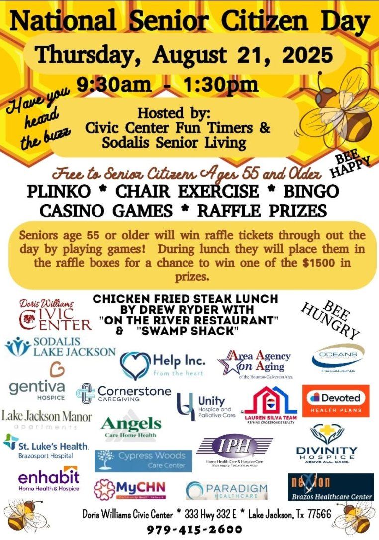 Calling all seniors! Join... - Brazos Healthcare Center | Facebook