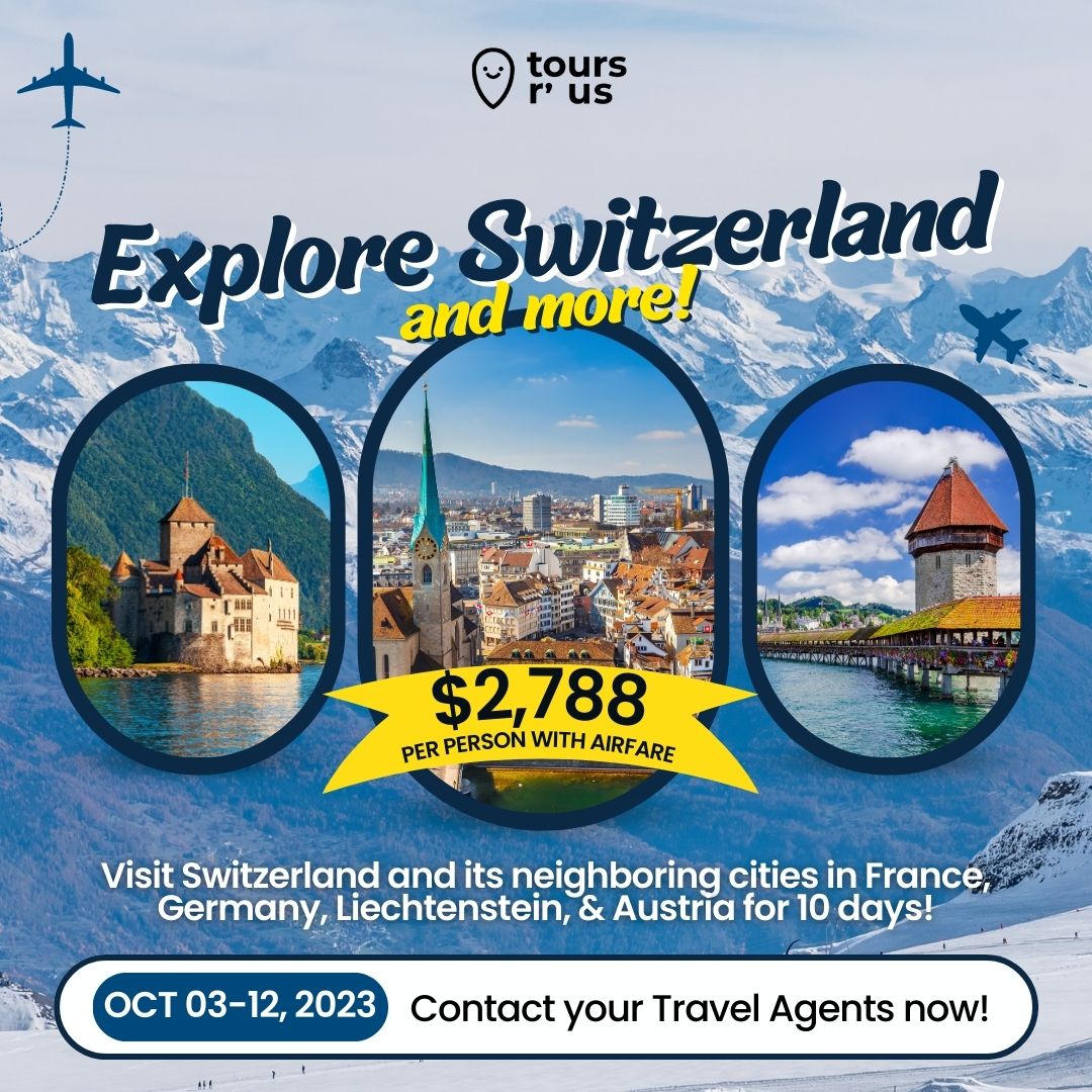 Tours - Experience Swiss paradise on our 10-day tour! 🇨🇭🗻 From the ...