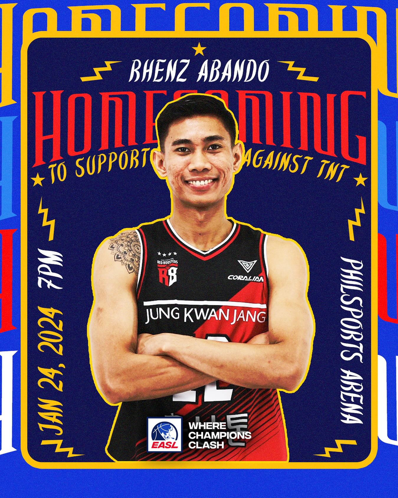 AIR ABANDO’S HOMECOMING 🇵🇭 This... - East Asia Super League | Facebook