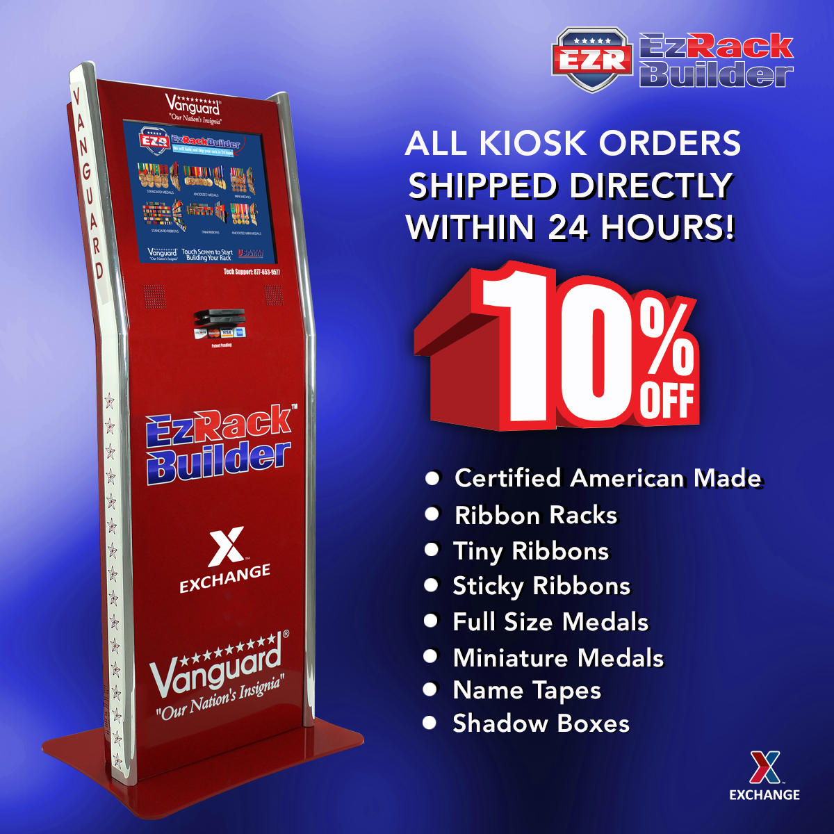 The EZ RACK Builder kiosk, located in... - Humphreys Exchange | Facebook