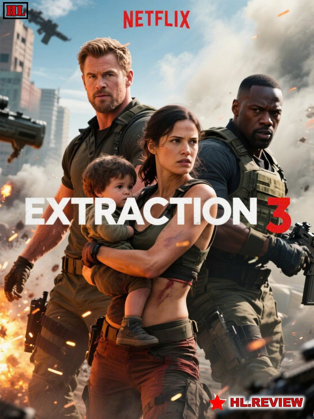 Movie - Extraction 3 | Chris Hemsworth Netflix's highly anticipated ...