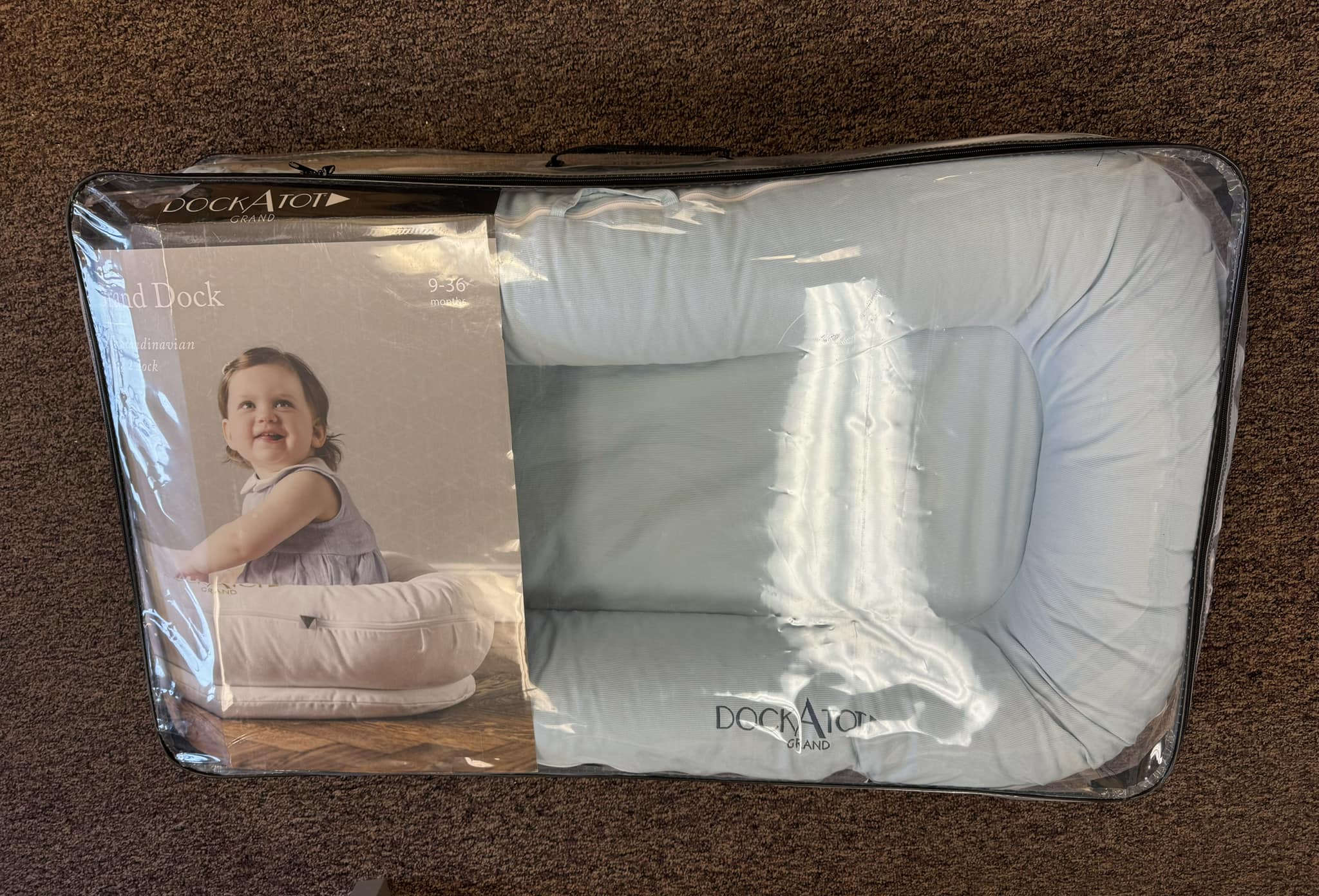DockATot Grand $120 Oversized Stage 2 lounger for 9-36 months 