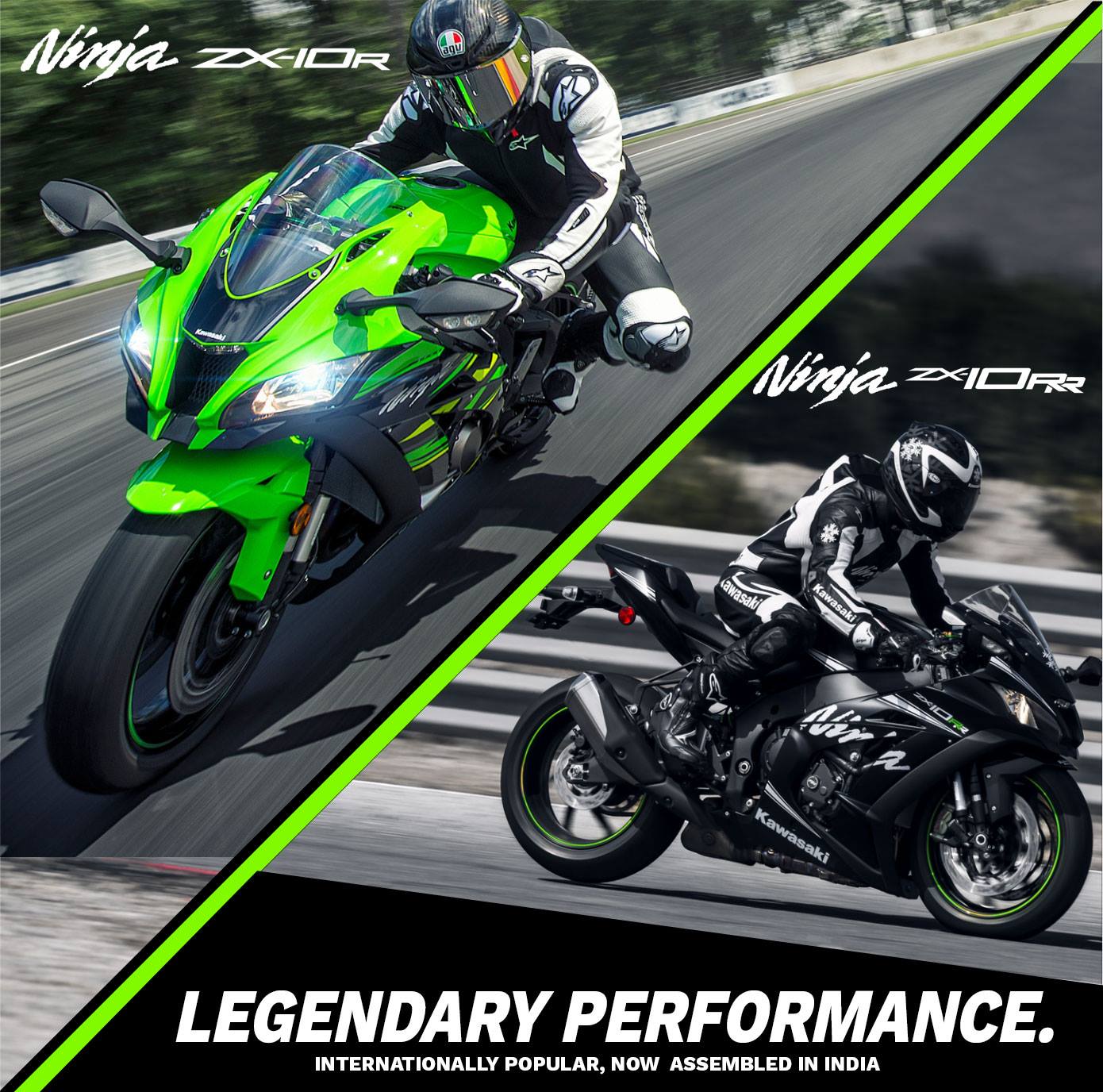 Introducing New 2018 Legendary Performance Ninja ZX-10R & Ninja ZX