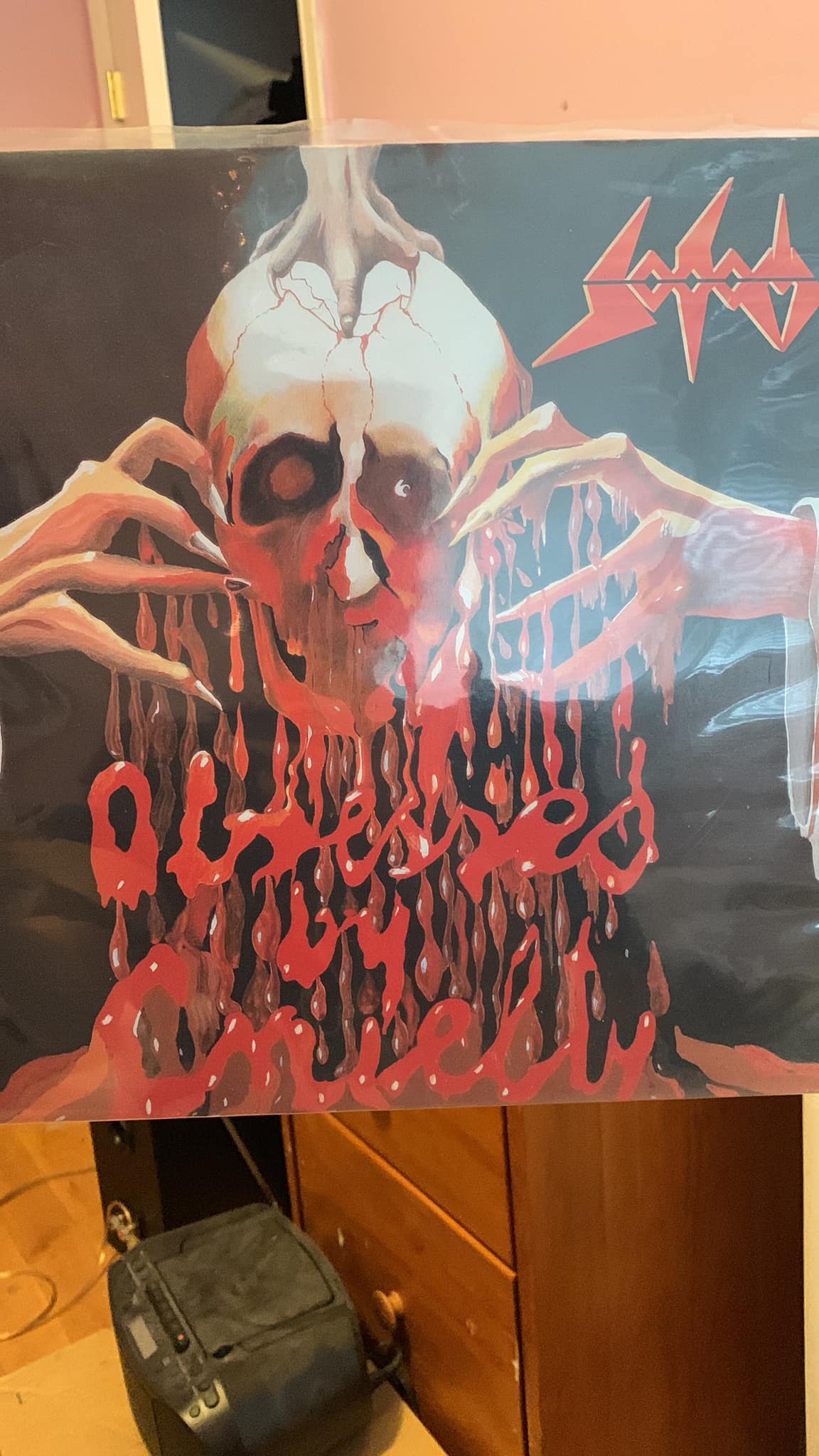 Sodom's Obsessed by Cruelty '86 metal album