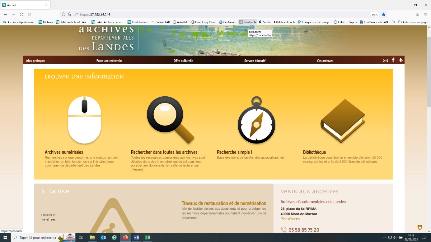 Archives Départementales Des Landes Etat Civil En Ligne