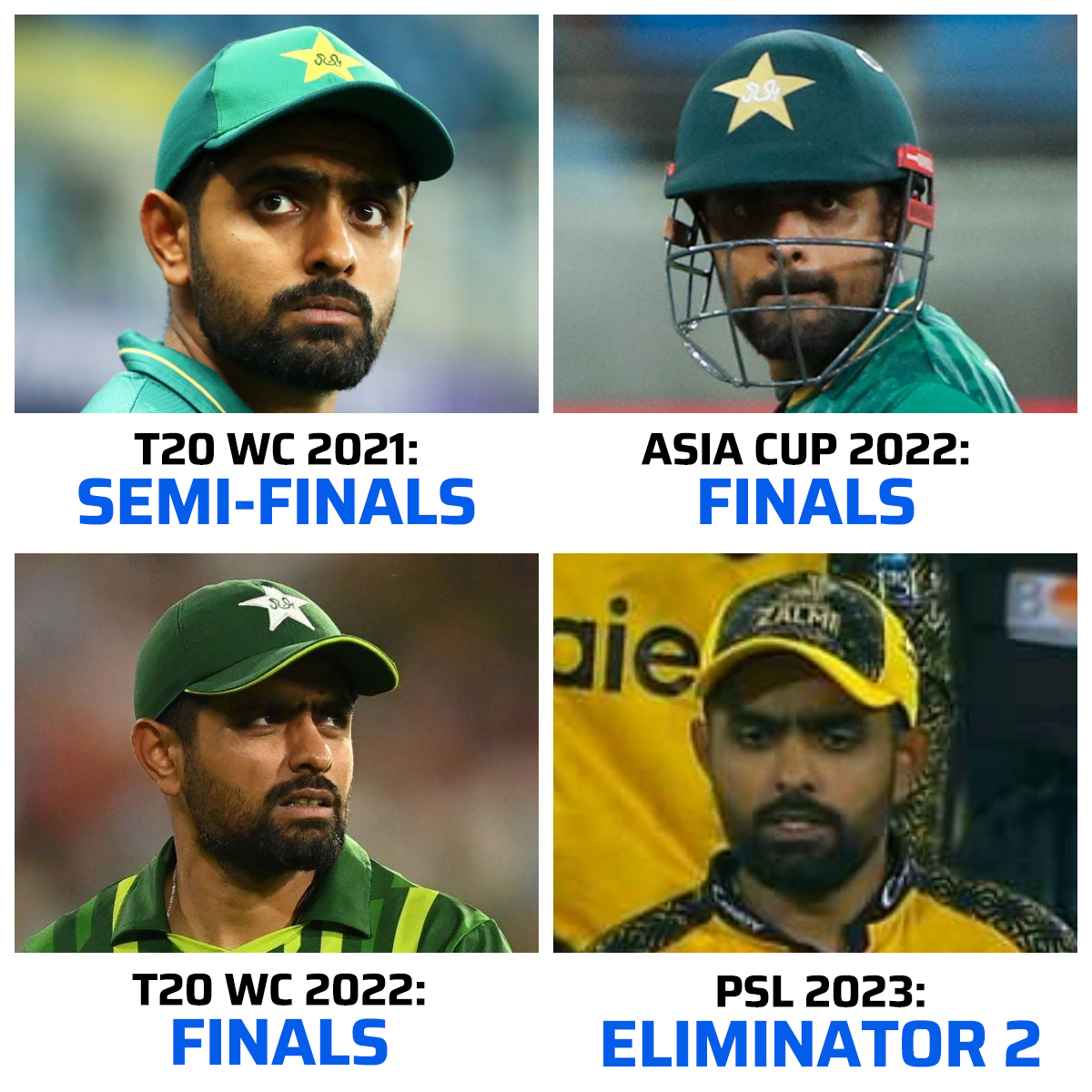 CricTracker - Babar Azam has to wait for his first title as captain in ...