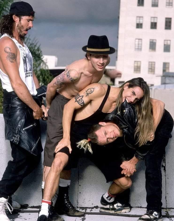 Red Hot Chili Peppers in 1991. Blood Sugar Era. By thecuffarophoto