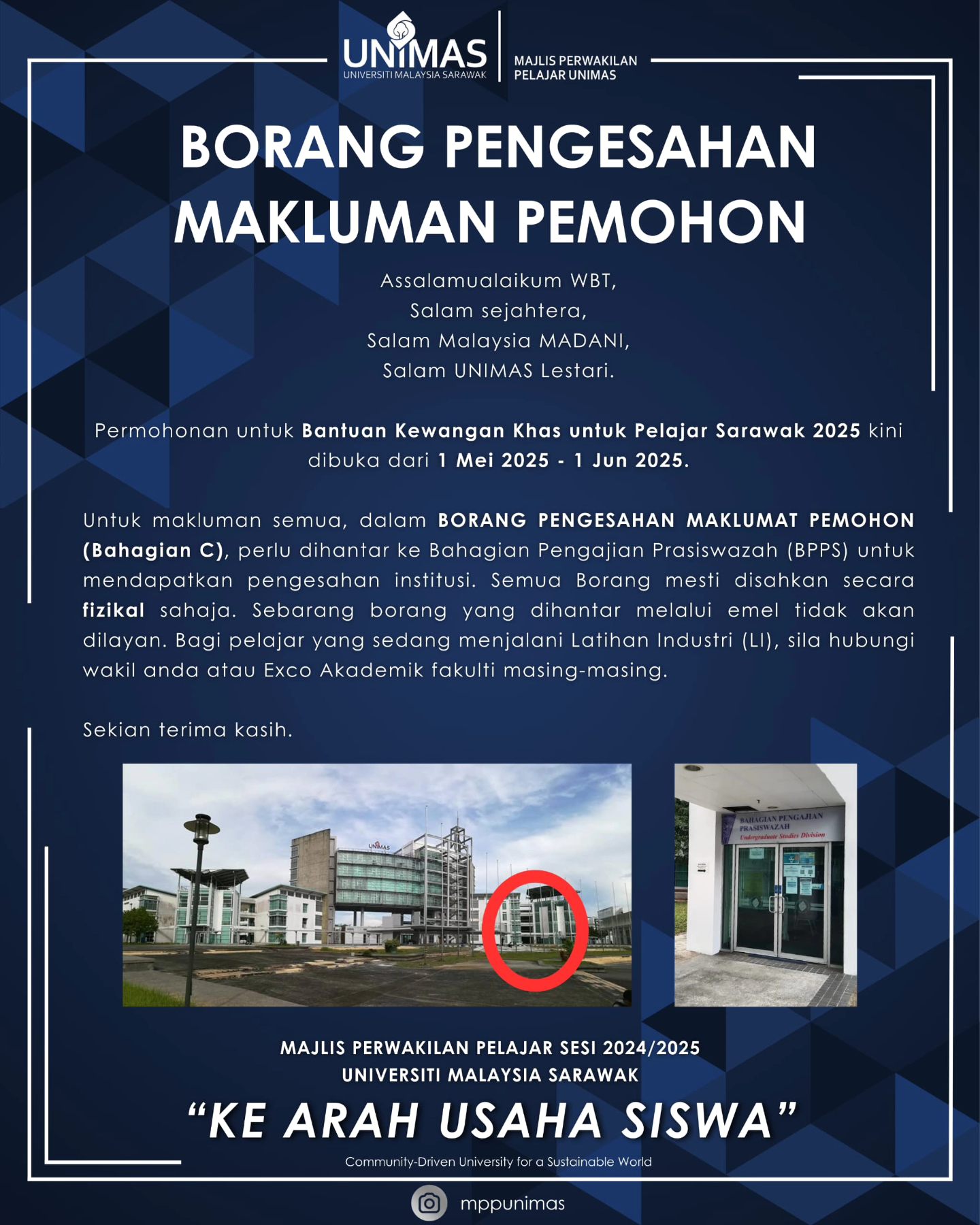Majlis Perwakilan Pelajar Universiti Malaysia Sarawak | Facebook