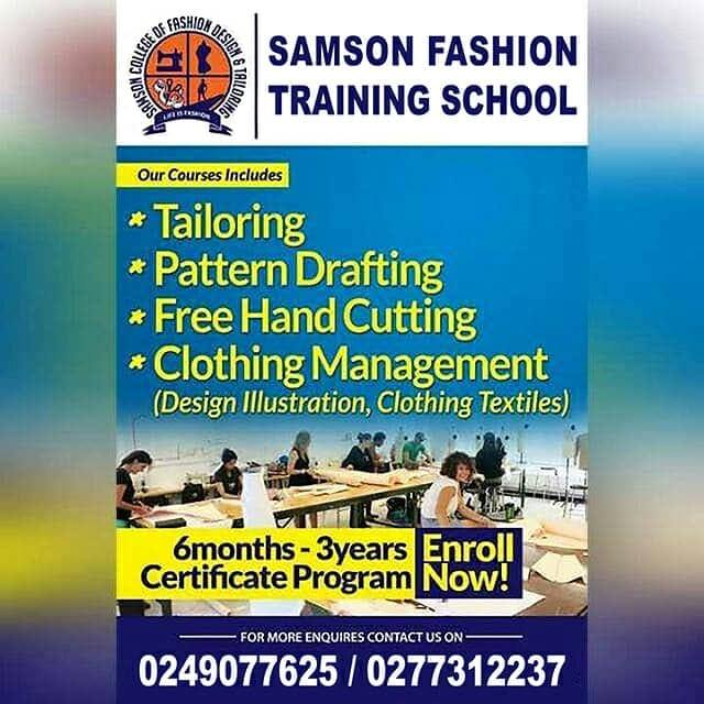 Samson fashion training centre | Lashibi