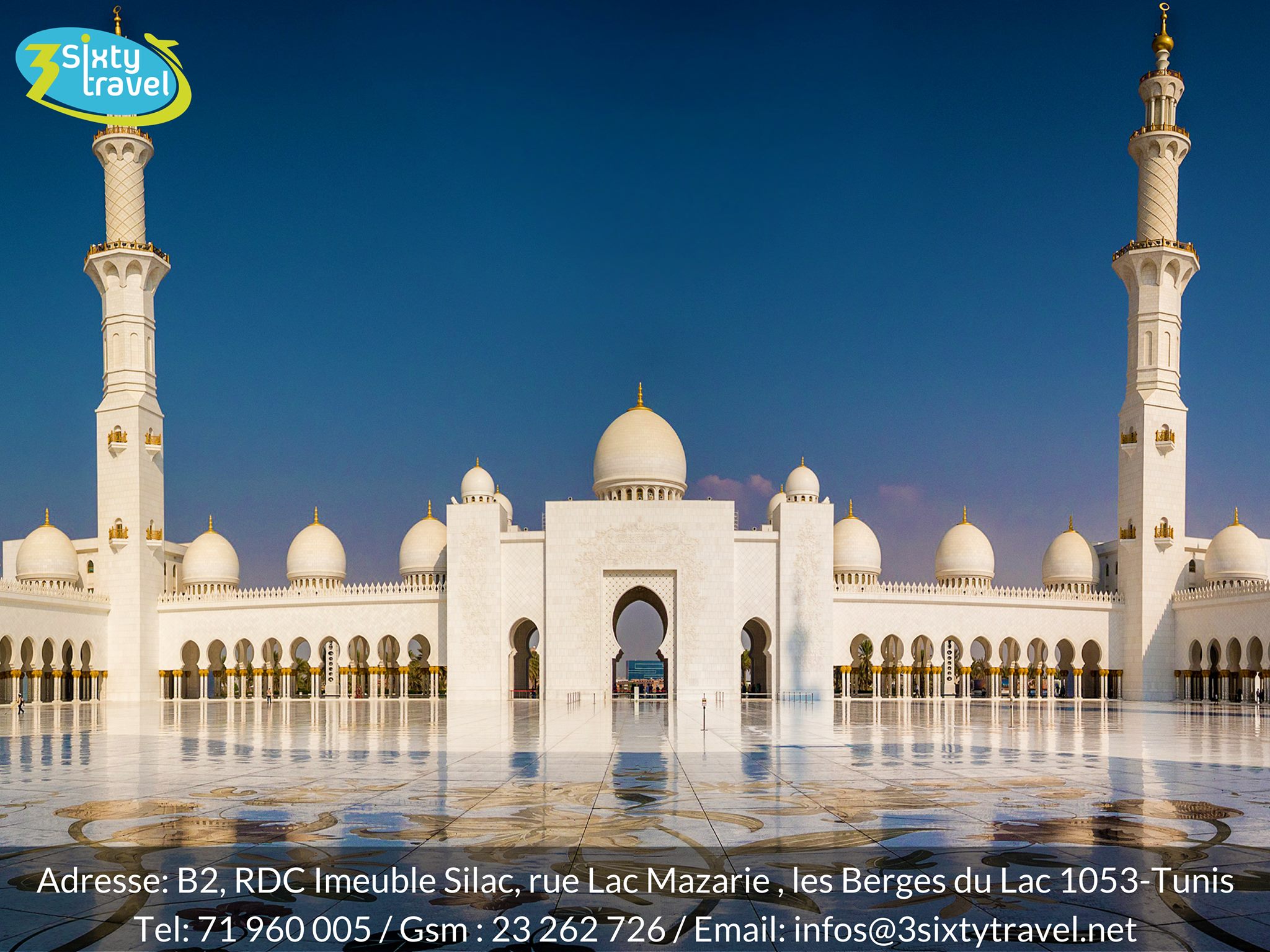 3 Sixty Travel - la mosquée « Cheikh Zayed » ⛪ est l'une...