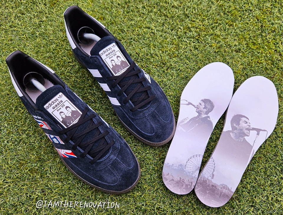 adidas gazelle silver green womens ADDS SAMBA LIAM GALLAGER OASIS