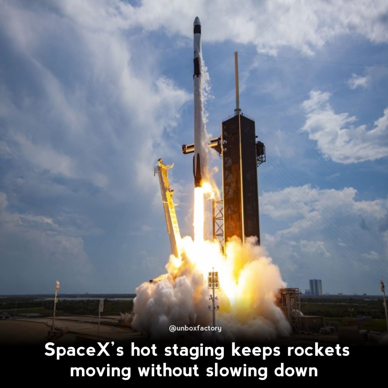 Unbox Factory - Ever wondered how SpaceX reduces drift time between ...