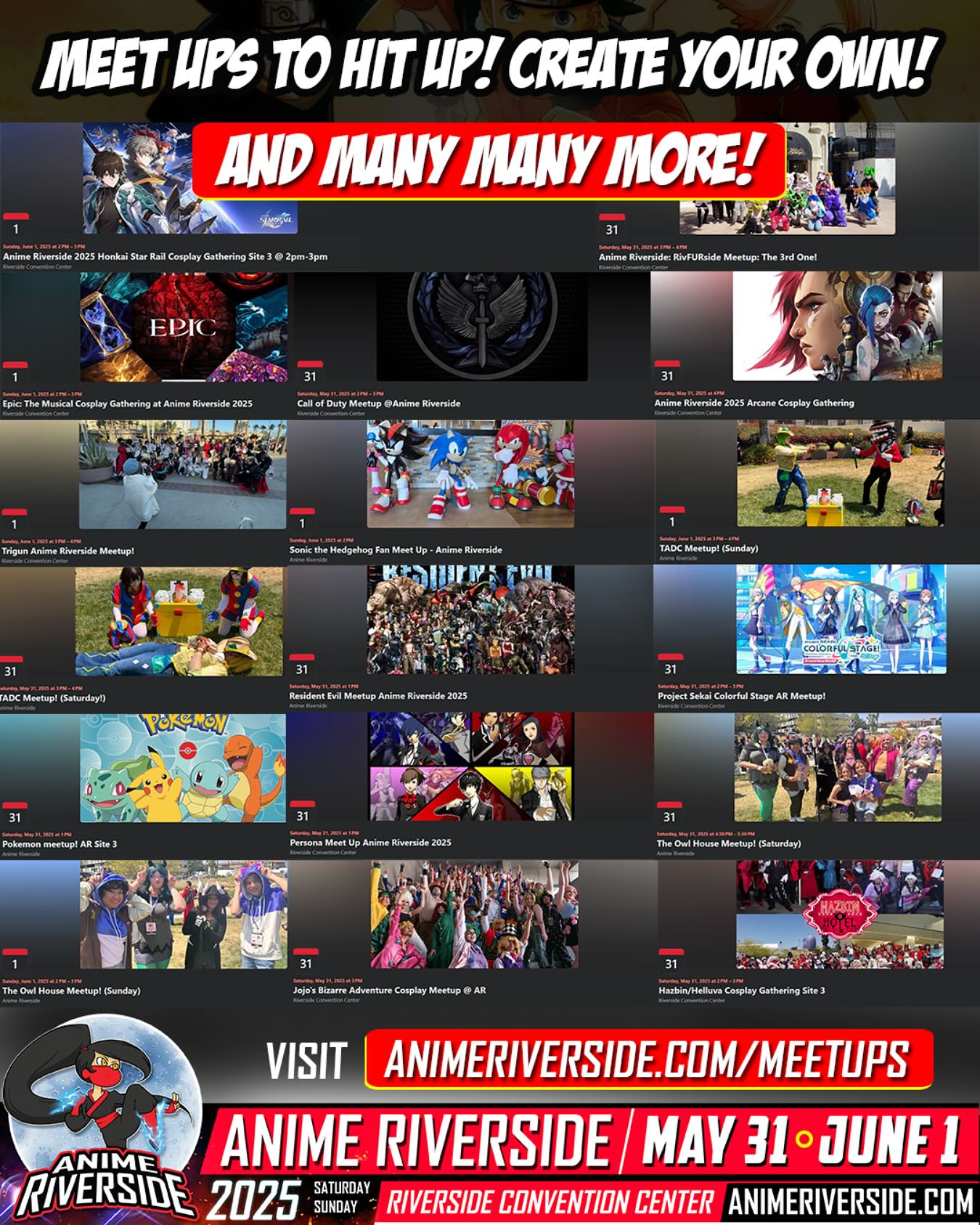 Anime Riverside - Get ready for an epic weekend of fandom... | Facebook