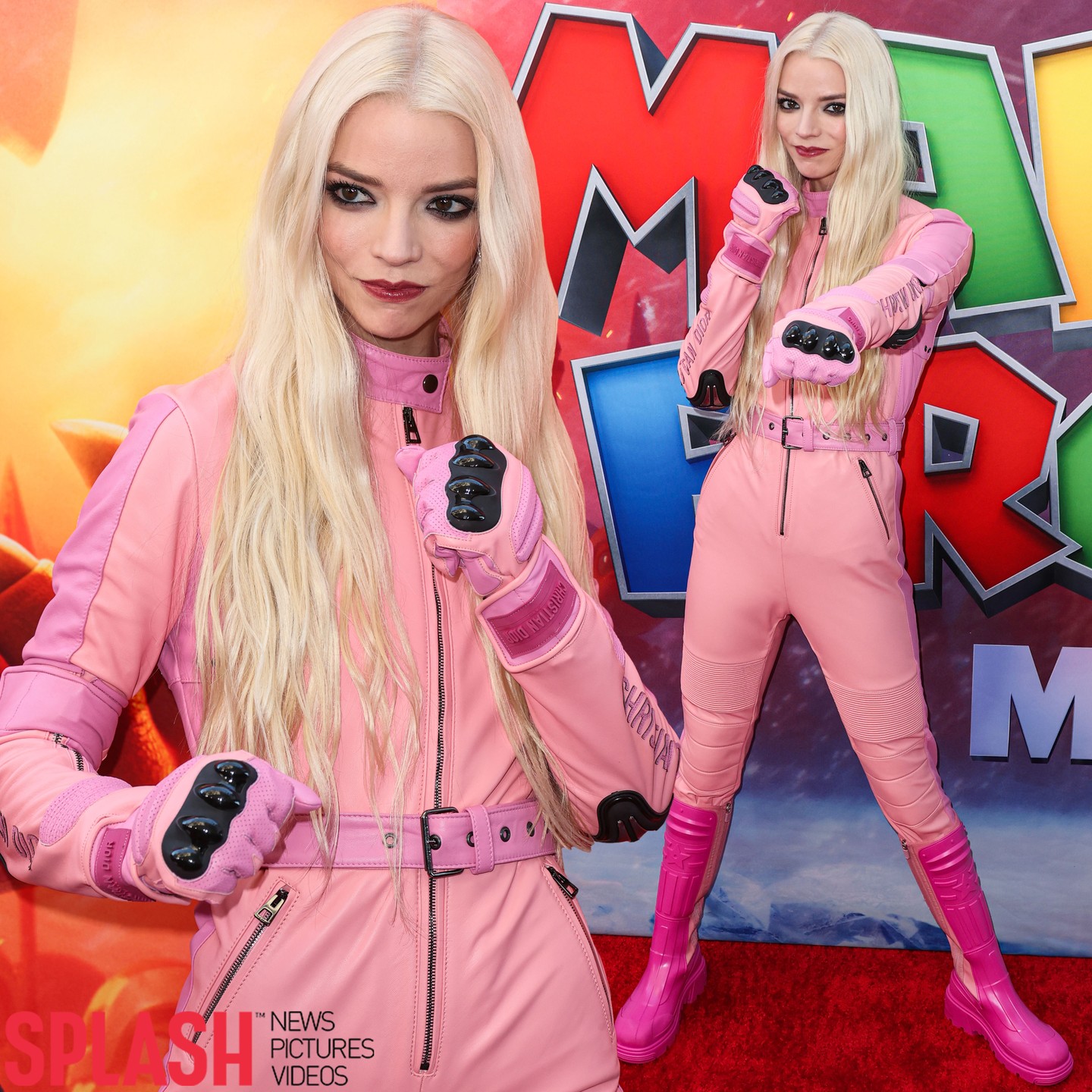 Splash - Princess Peach or the Pink Power Ranger?! 💗 Anya Taylor-Joy ...