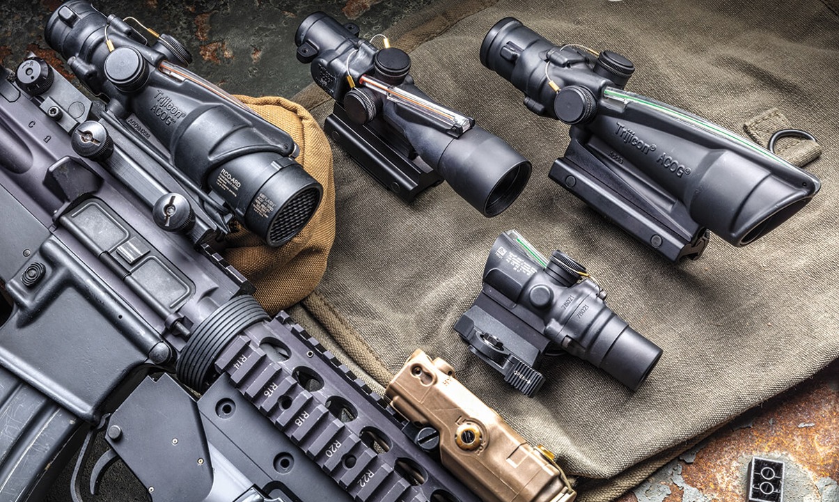 Difference between an elcan compared to a trijicon acog?