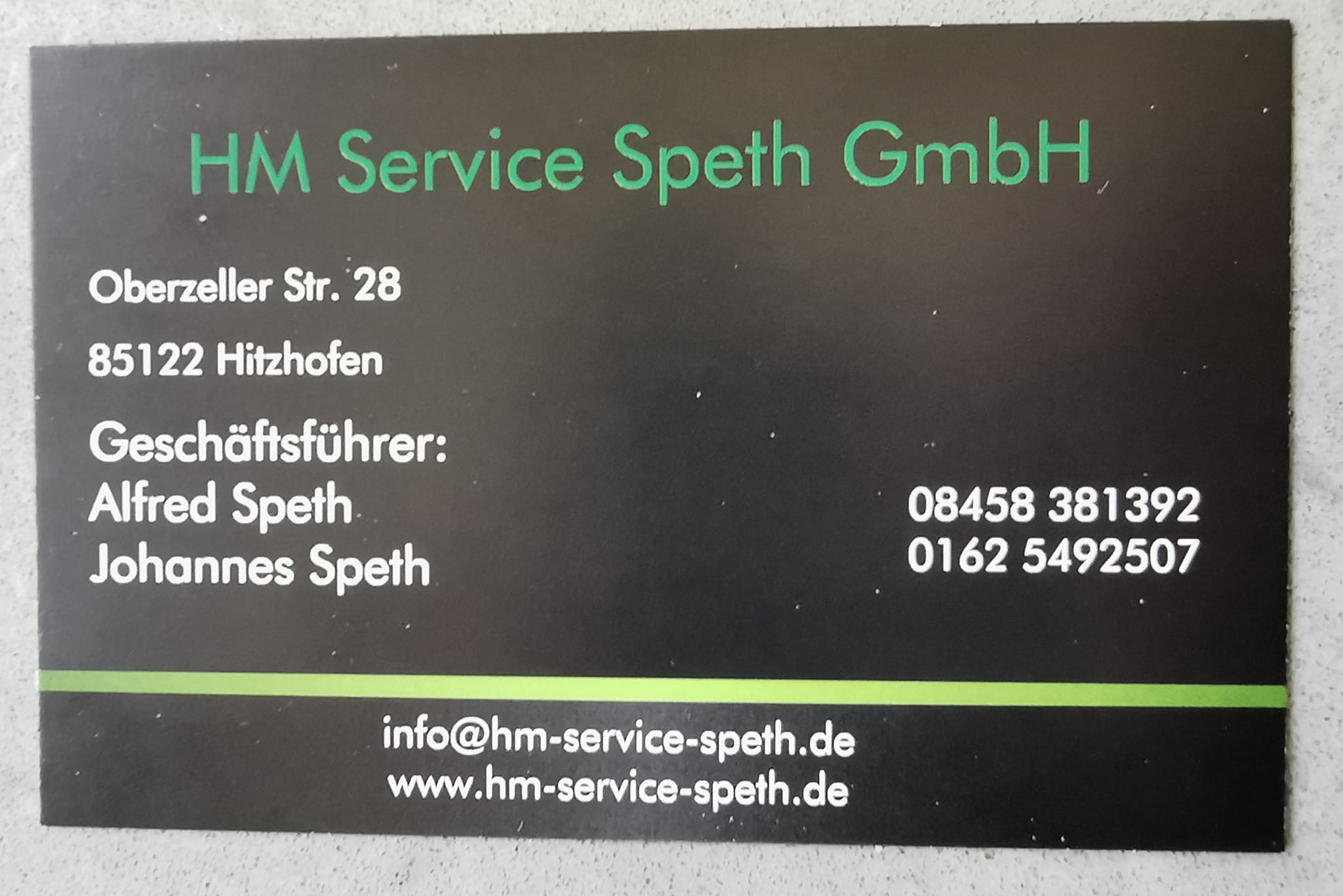 HM Service Speth GmbH | Hitzhofen