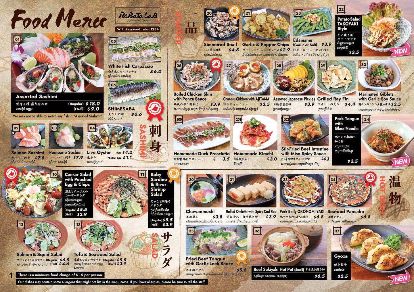 RoBaTa LaB - Introducing our New Grand Menu We are...