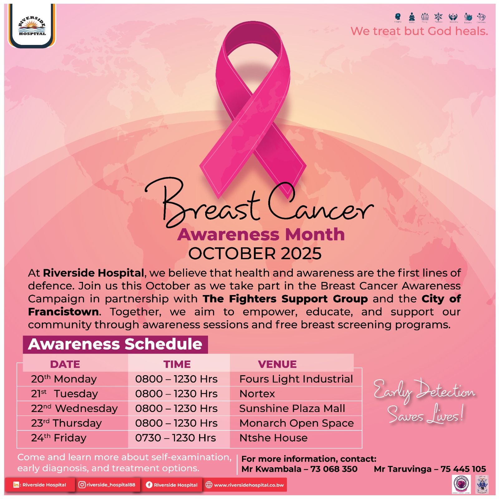 Riverside - Breast Cancer Awareness Month – October 2025 At Riverside ...