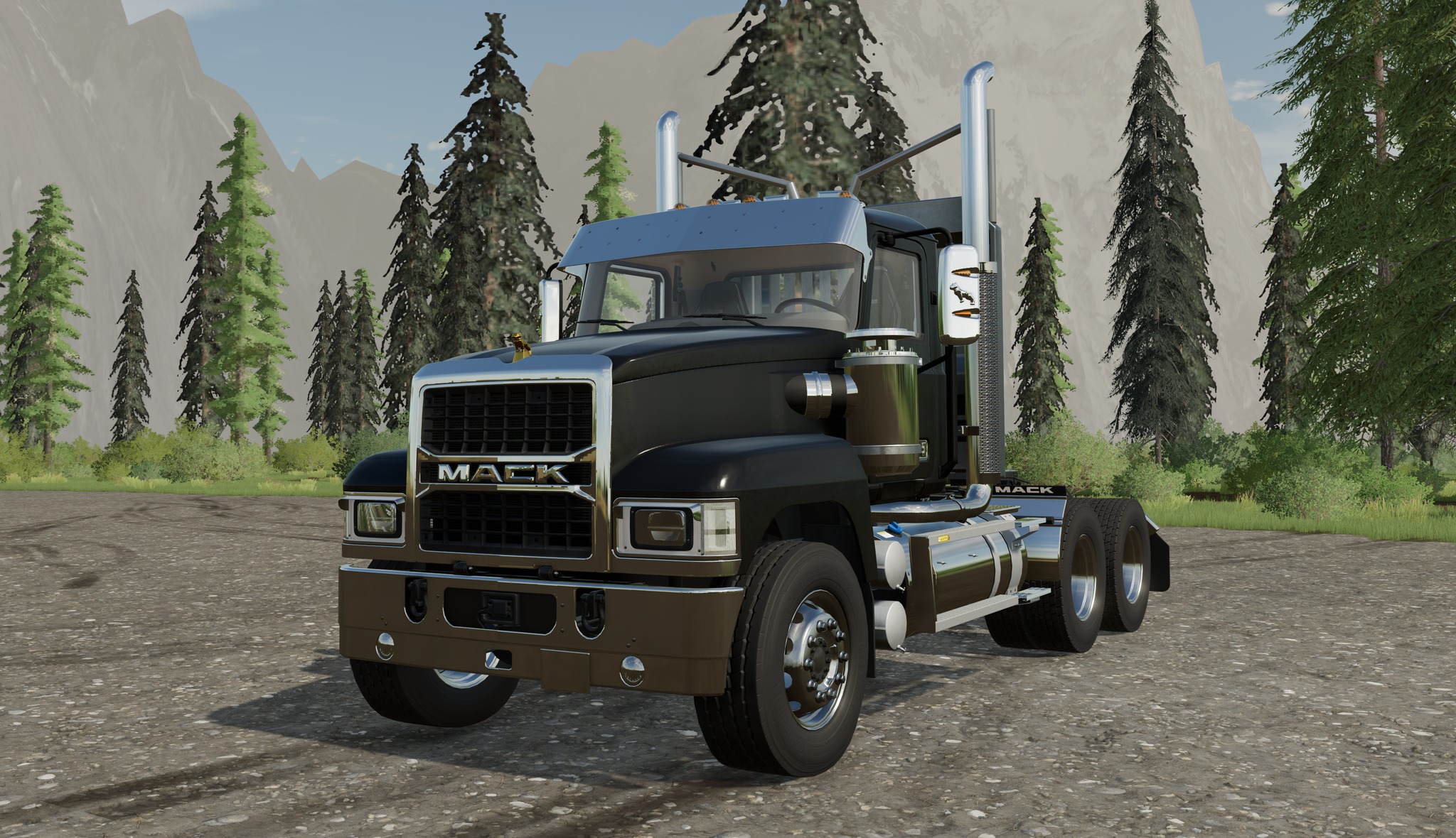 FDR Logging - The Logger Mack truck has received a very...