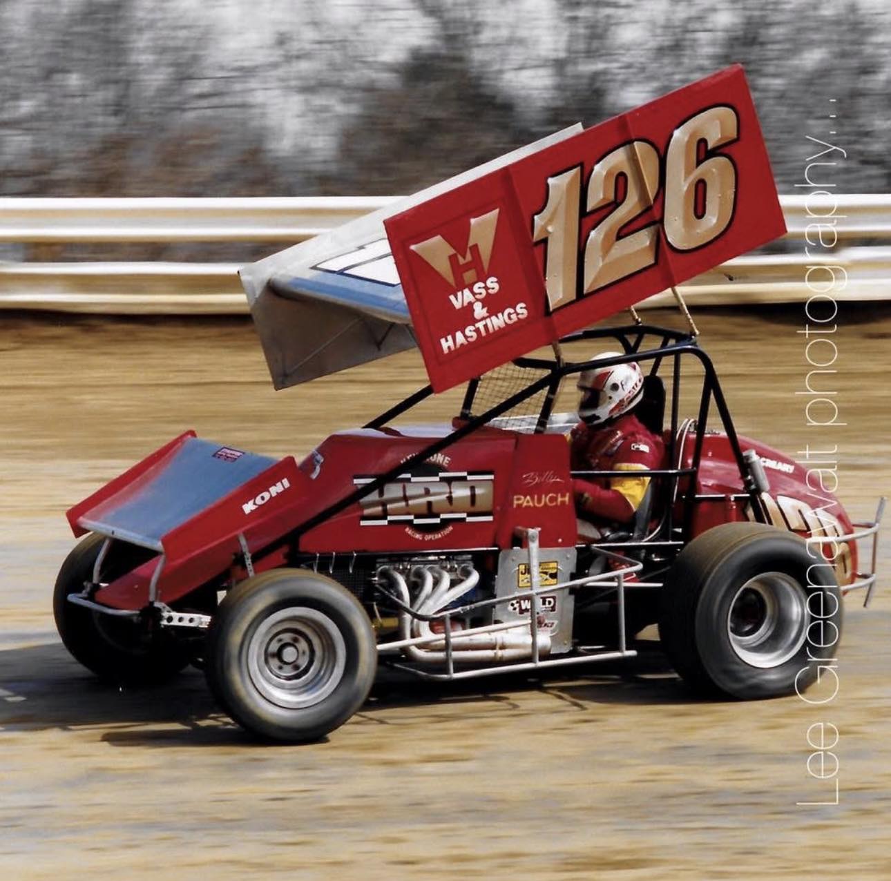 Turn - Billy Pauch driving the Glenn Hyneman owned #126 at Williams ...