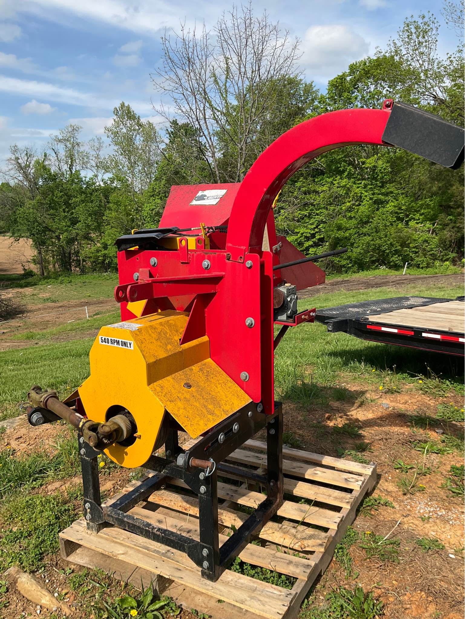 Liberty 8”wood chipper 3 point hitch pto driven - Chippers, Shredders ...