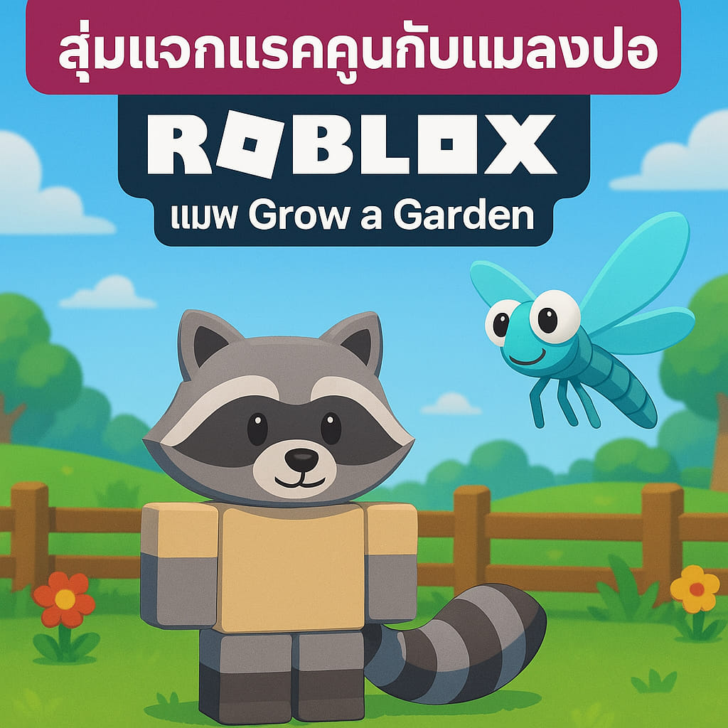Sentury - 🎉 เพจ Sentury Shop สุ่มแจกแรคคูนกับแมลงปอสุดน่ารักจากเกม ...