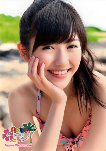 AKB48 海外旅行日記～ハワイはハワイ～ 渡辺麻友BOX 特典生写真BY CHIHORIN