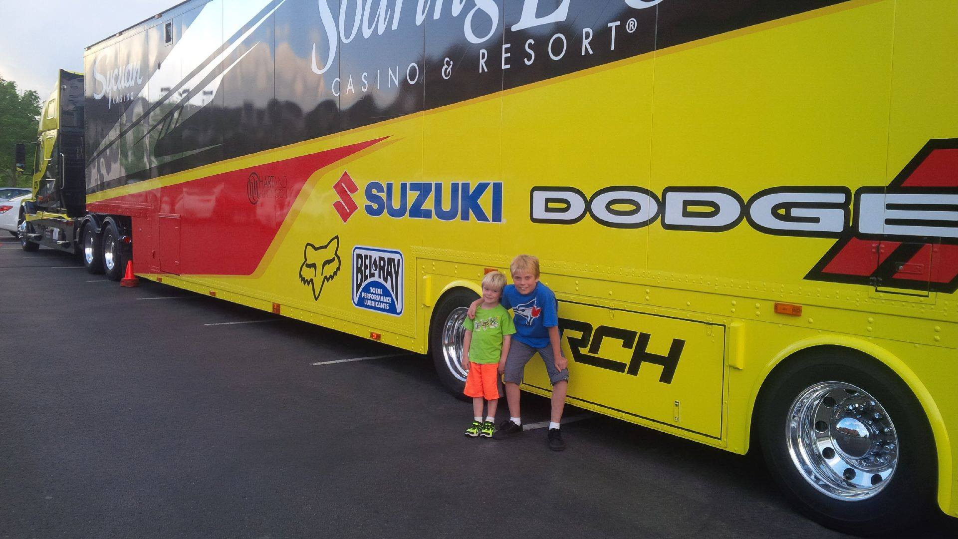 Actionetix - Took the boys for a tour of the MX rigs in... | Facebook