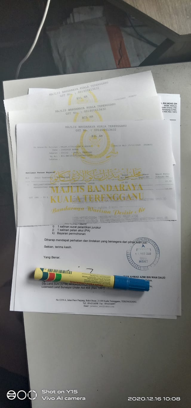 Pecah Lot Tanah Murah Terengganu Satu Lagi Permohonan Di Hantar Ke Majlis Bandaraya Kuala Terengganu Lepas Ni Tunggu Kelulusan Mesyuarat Mbkt Kepada Sesiapa Yg Berminat Untuk Pecah Lot Tanah