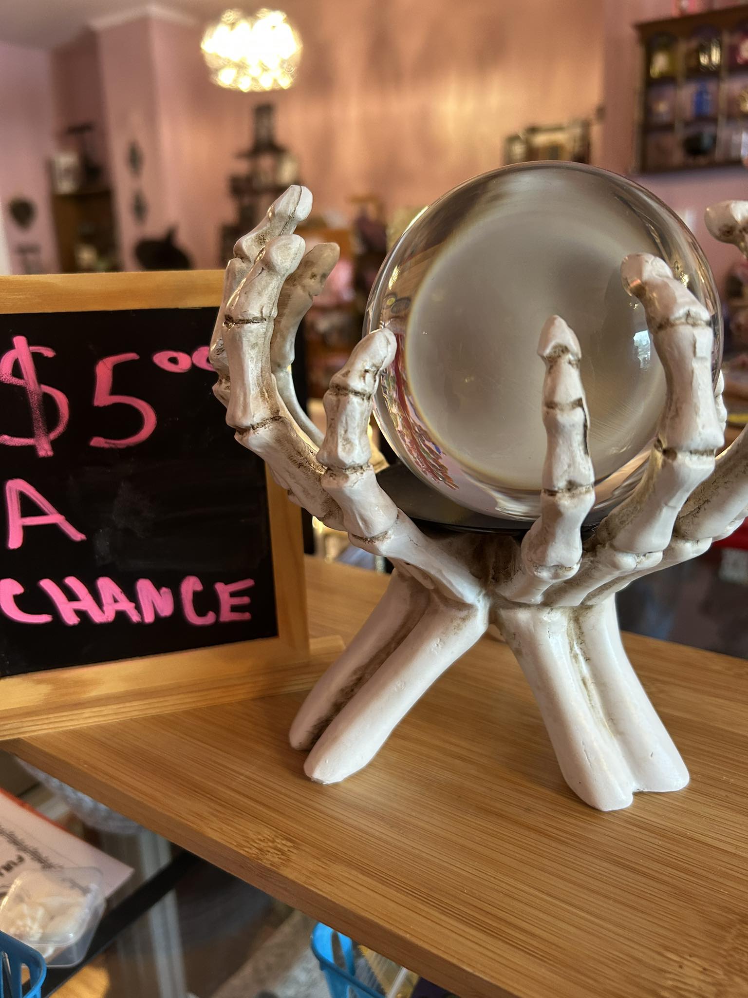 Would you like your very own crystal ball? Take a chance on this 