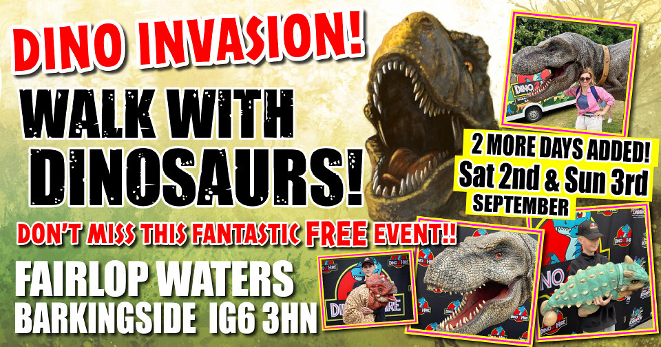 Looking for a dinomite day out this weekend? 🦖🎢 It's your last