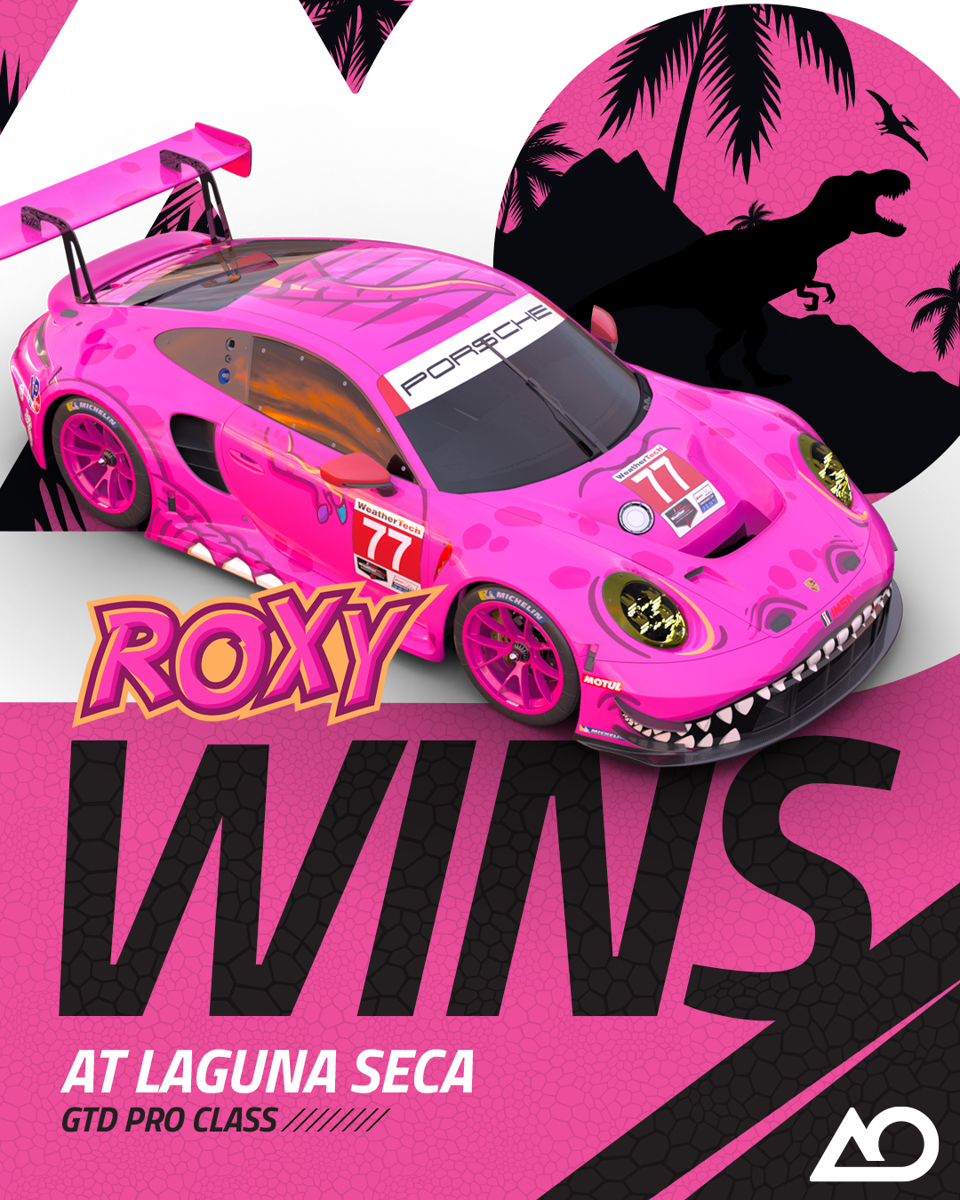 AO - Roxy wins on Mother's Day at Laguna Seca, taking her first victory ...