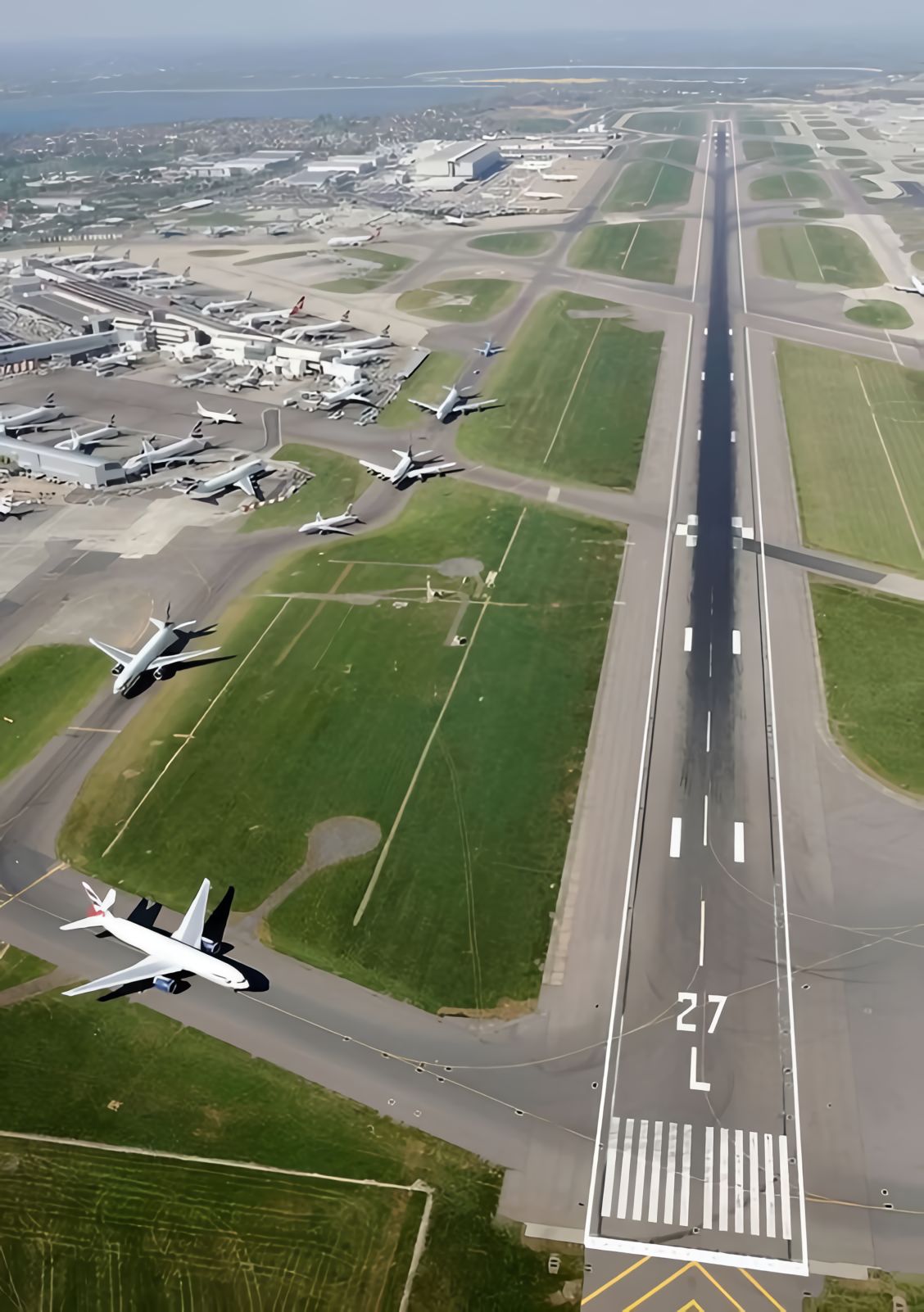 A different twist on some runway 27 departures 23 July 2026