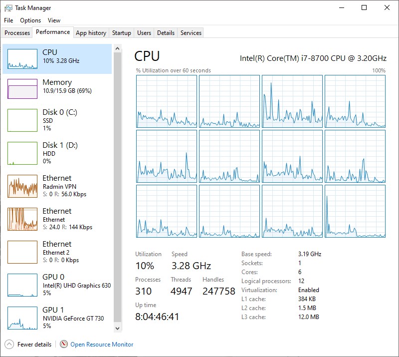 Adisuk - Intel Core i7 Gen 8 ยังใช้ได้ดีอยู่ Intel® Core™ i7-8700 ...