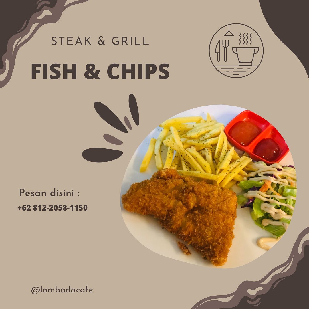 Fish and chips menu yang cocok... - Lambada Cafe & Resto | Facebook