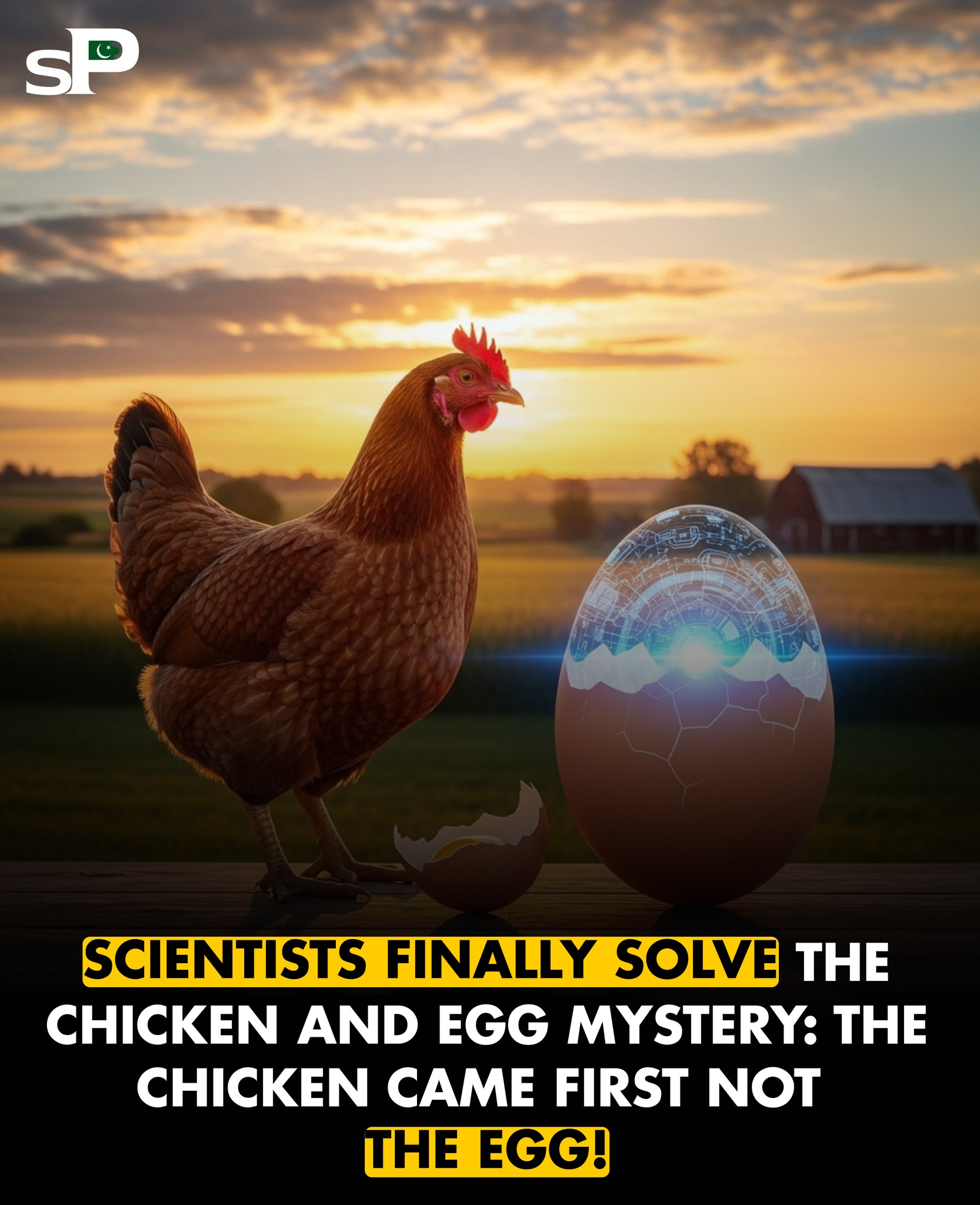 Scroll - The famous “chicken or egg” riddle has finally been solved ...