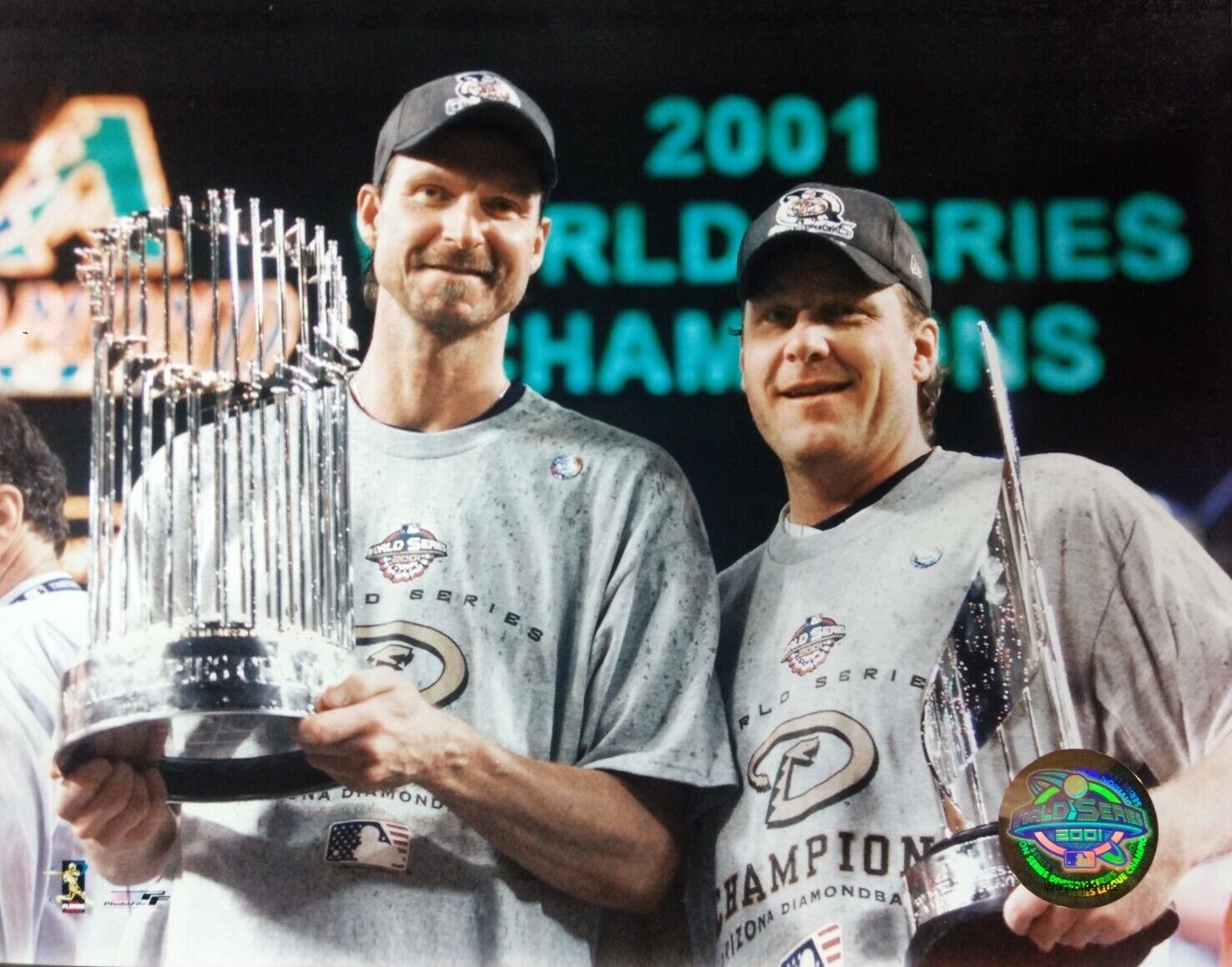 Randy Johnson and Curt Schilling 2001 #WorldSeries MVPs