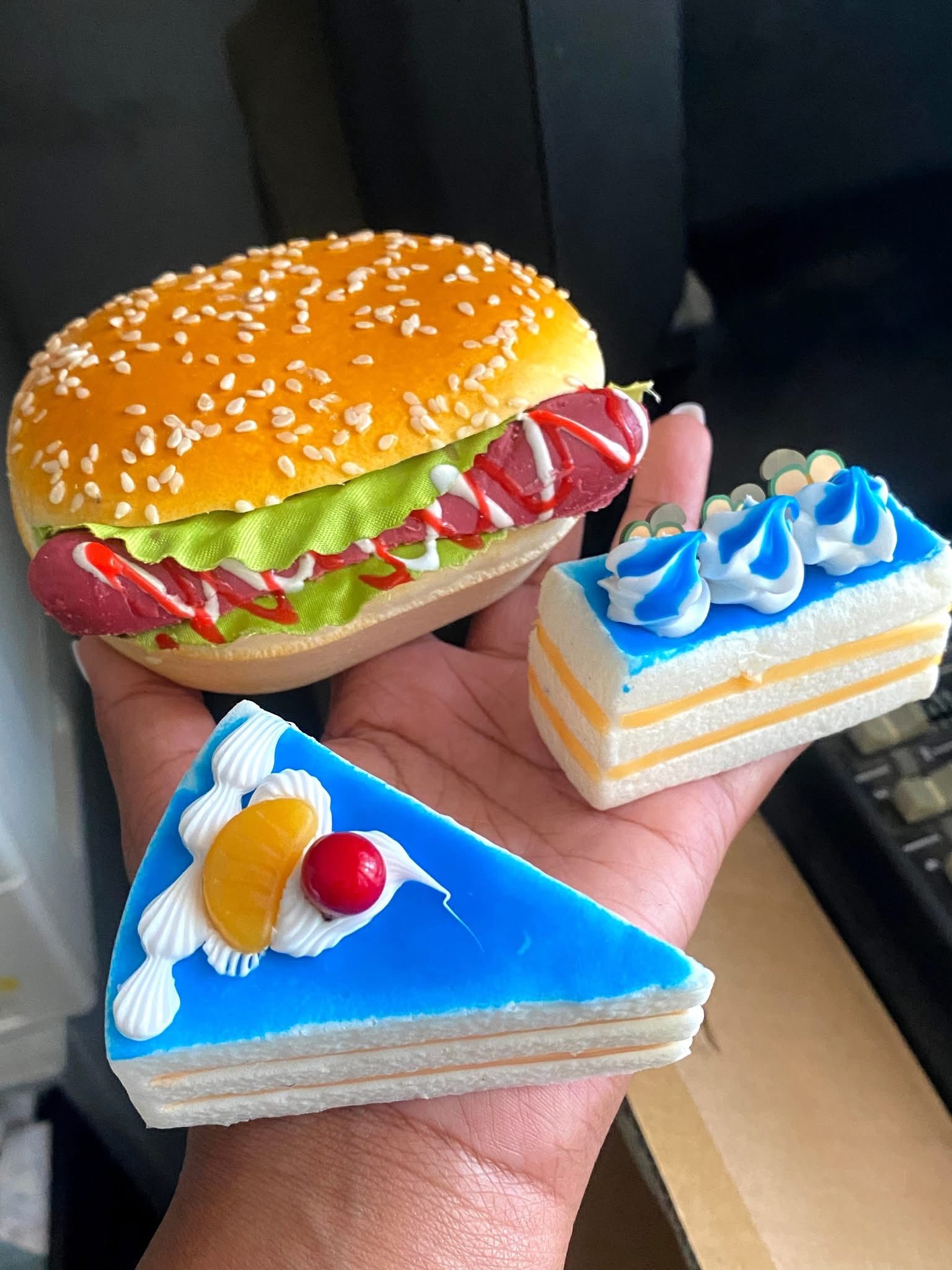 4 Pièces Faux Pain Réaliste En PU - Accessoires Décoration Cuisine Et Photographie, Modèles Pain Français Mignon